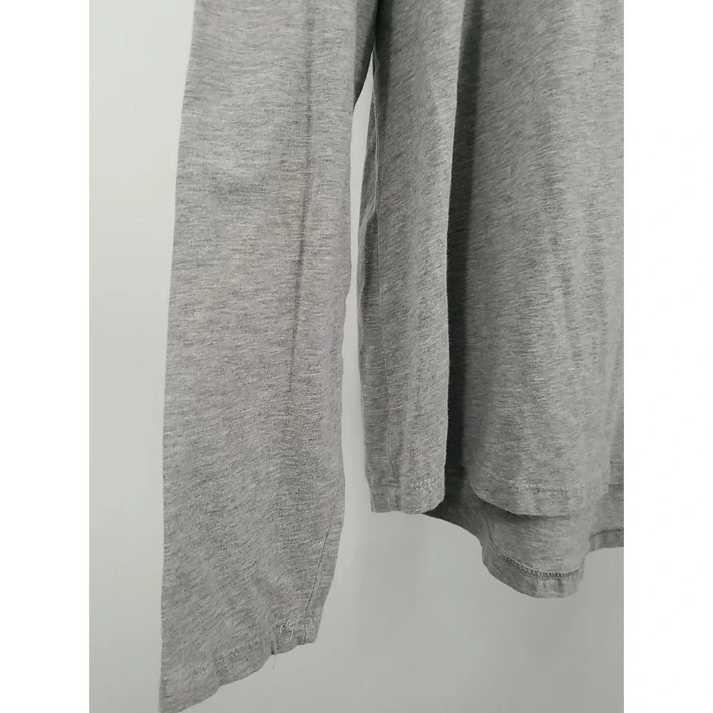 Lauren Ralph Lauren Active Womens XL Gray Long Sleeve T-Shirt Pullover Top